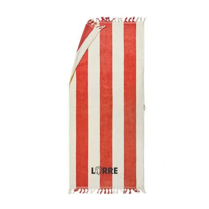 Valmer Luxe Cotton Beach Towel With Tassels - hospitality