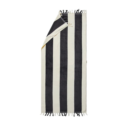 Valmer Luxe Cotton Beach Towel With Tassels - hospitality