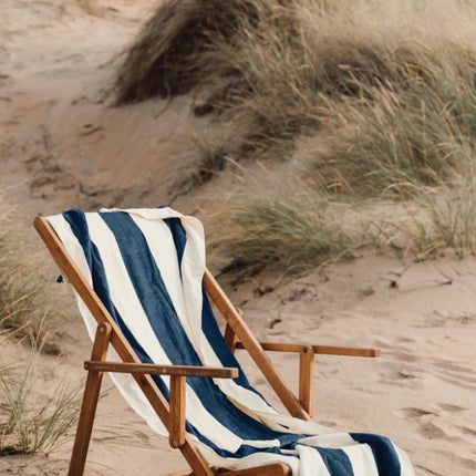 Valmer Luxe Cotton Beach Towel With Tassels - hospitality
