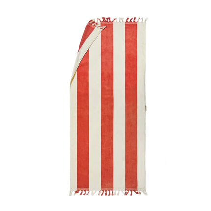 Valmer Luxe Cotton Beach Towel With Tassels - hospitality