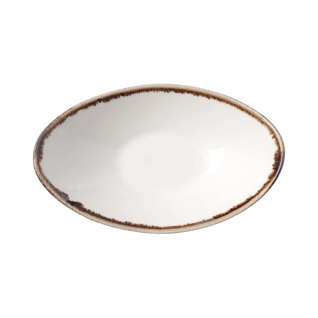 Vanilla boat bowl, 250x160mm - hospitality