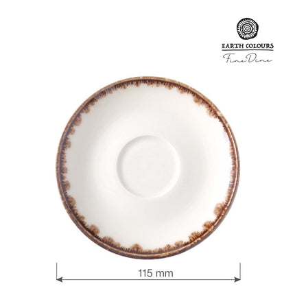 Vanilla espresso saucer, 115mm - hospitality