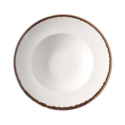 Vanilla pasta plate, 270mm - hospitality