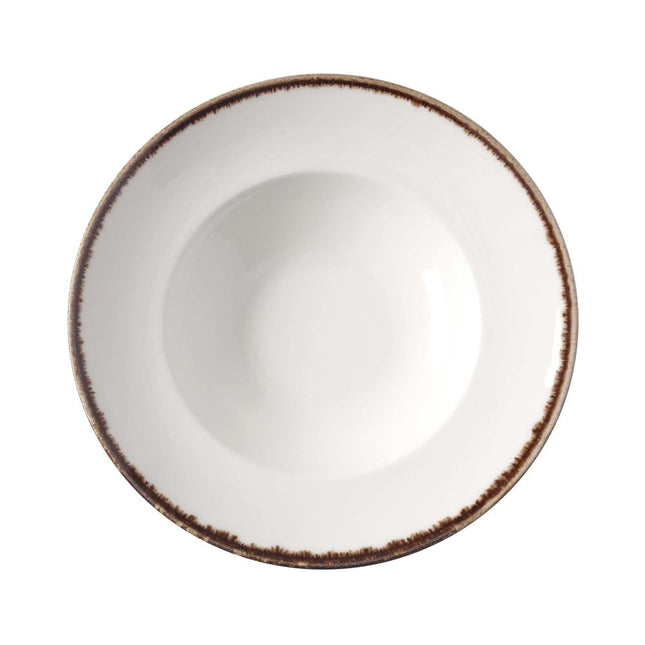 Vanilla pasta plate, 270mm - hospitality