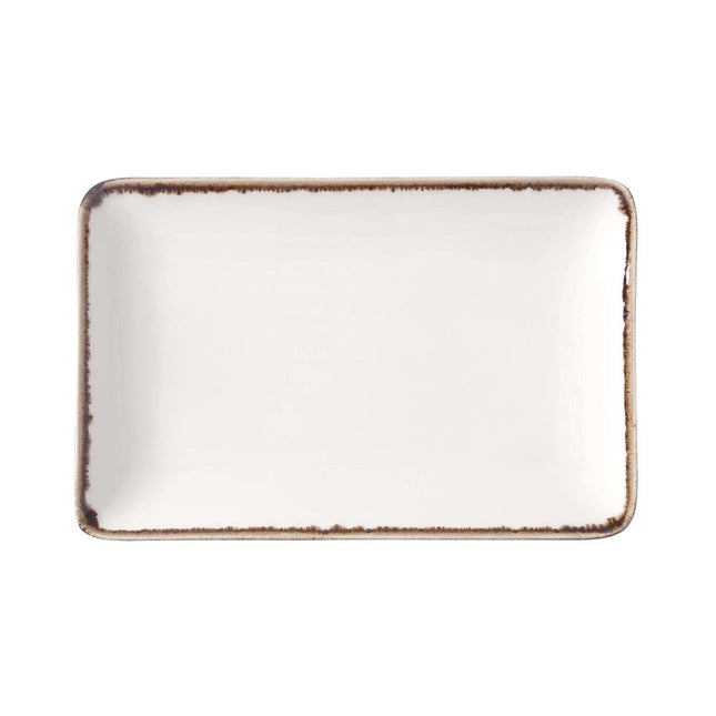 Vanilla rectangular plate, 300x200mm - hospitality
