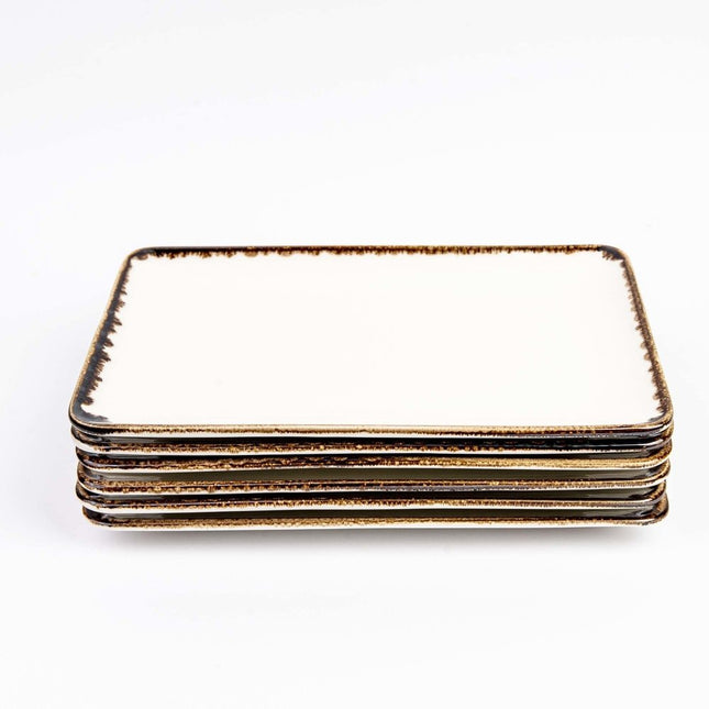 Vanilla rectangular plate, 300x200mm - hospitality