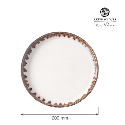 Vanilla shallow bowl, 200x(h)40mm - hospitality