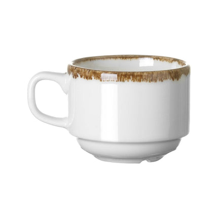 Vanilla Stackable Coffee Cup, 200ml - hospitality