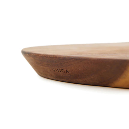 Veia Collection Medium Serving Board In FSC Acacia Wood Hand Finished With Quiet Luxury - hospitality