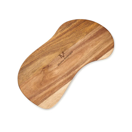 Veia Collection Medium Serving Board In FSC Acacia Wood Hand Finished With Quiet Luxury - hospitality