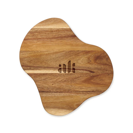 Veia Collection Serving Board L In FSC Acacia Wood With Organic Edge Handcrafted - hospitality