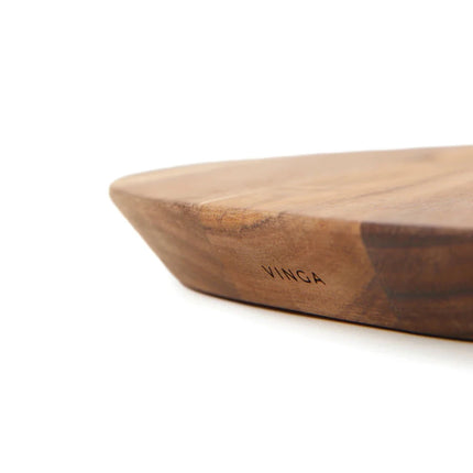 Veia Collection Serving Board L In FSC Acacia Wood With Organic Edge Handcrafted - hospitality