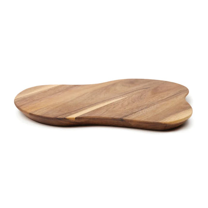 Veia Collection Serving Board L In FSC Acacia Wood With Organic Edge Handcrafted - hospitality