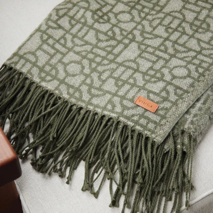Vers Bla Collection Woollike Throw - hospitality