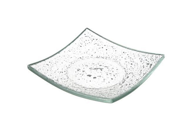 Fine Dine Vetro Fingerfood Square Glass Dish 80x80mm - Transparent Elegance for Buffets and Events, Ireland