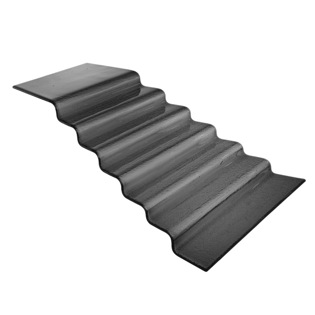 Vetro Seven Step Black Glass Buffet Stairs - Elevates Buffet Presentations With Dramatic Cascading Display - hospitality