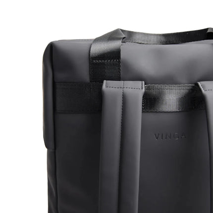 VINGA Baltimore Collection Fine Leather Tote Backpack - hospitality