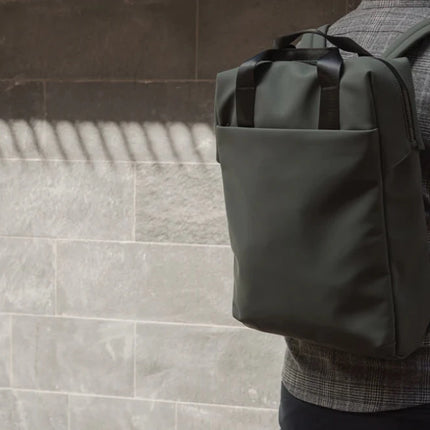 VINGA Baltimore Collection Fine Leather Tote Backpack - hospitality