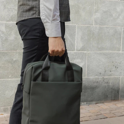 VINGA Baltimore Collection Fine Leather Tote Backpack - hospitality