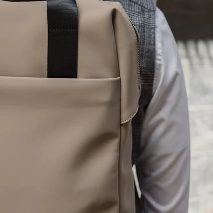 VINGA Baltimore Collection Fine Leather Tote Backpack - hospitality