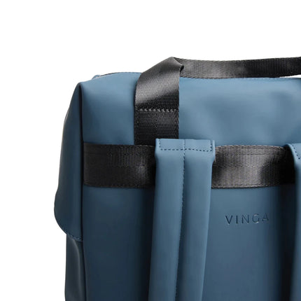 VINGA Baltimore Collection Fine Leather Tote Backpack - hospitality