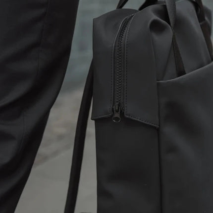 VINGA Baltimore Collection Fine Leather Tote Backpack - hospitality