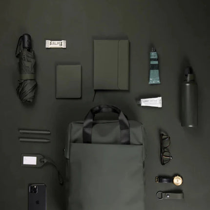 VINGA Baltimore Collection Fine Leather Tote Backpack - hospitality