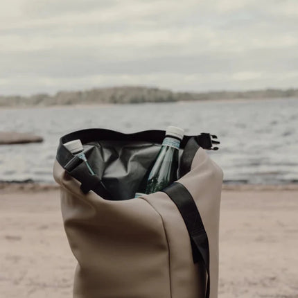 VINGA Baltimore Collection Roll Top Cooler Bag Crafted With Premium Insulation And Craftsmanship - hospitality