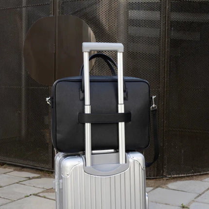 Vinga Bermond RCS Leather Laptop Briefcase Exquisite Craftsmanship From The Bermond Collection - hospitality
