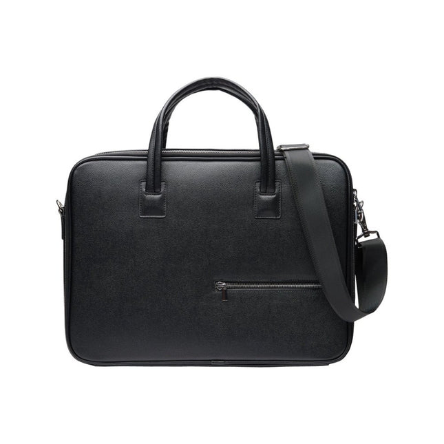 Vinga Bermond RCS Leather Laptop Briefcase Exquisite Craftsmanship From The Bermond Collection - hospitality