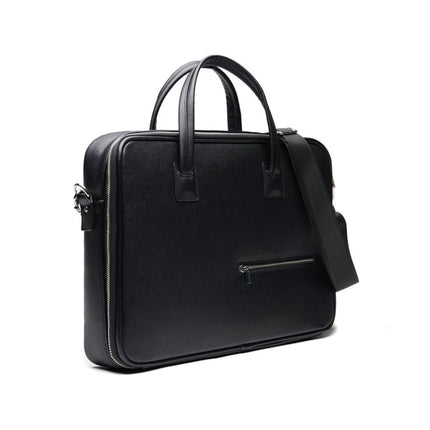 Vinga Bermond RCS Leather Laptop Briefcase Exquisite Craftsmanship From The Bermond Collection - hospitality