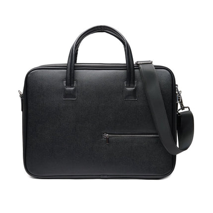 Vinga Bermond RCS Leather Laptop Briefcase Exquisite Craftsmanship From The Bermond Collection - hospitality