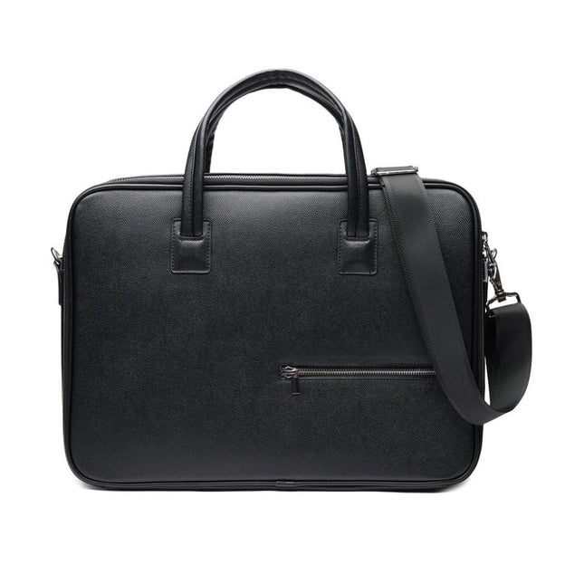 Vinga Bermond RCS Leather Laptop Briefcase Exquisite Craftsmanship From The Bermond Collection - hospitality