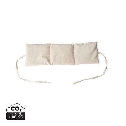 Vinga Minton RCS Recycled Polyester Heat Pillow For Neck And Shoulders With Three Channel Microwave Heating - hospitality