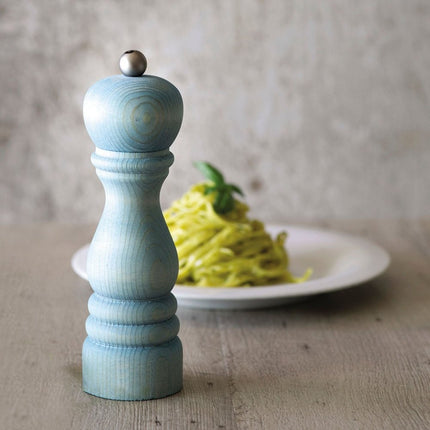 Vintage pepper mill, blue, 190mm - hospitality