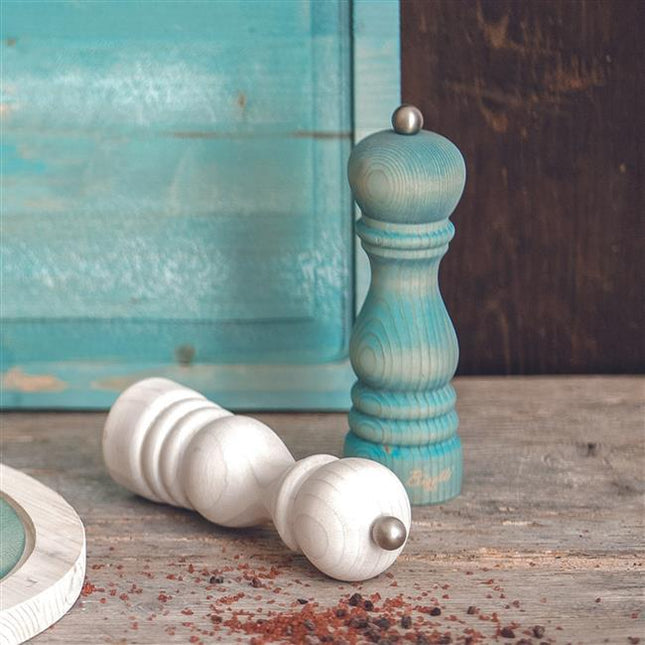 Vintage salt mill, blue, 190mm - hospitality