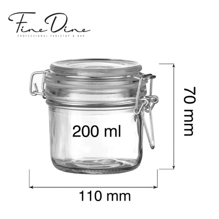 Vision weck-type jar, 200ml - hospitality