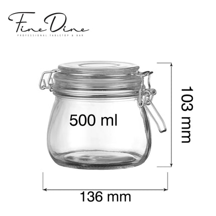 Vision weck-type jar, 500ml - hospitality