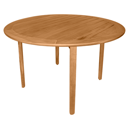 Vlaemynck Lodge Round Teak Dining Table Ø120 cm – Contract Grade - CWDH