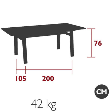 Vlaemynck Lodge Solid Teak Dining Table 200 × 105 cm – Contract Grade - CWDH