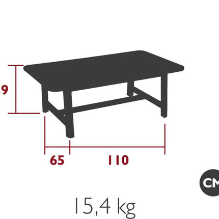 Vlaemynck Lodge Solid Teak Low Table 110 × 65 cm – Contract Grade - CWDH