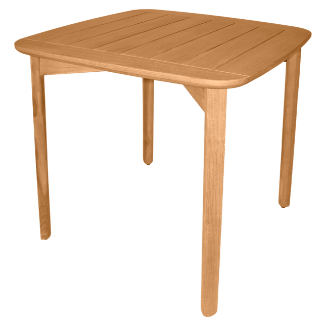 Vlaemynck Lodge Teak Dining Table 80 × 80 cm – Contract Grade - CWDH