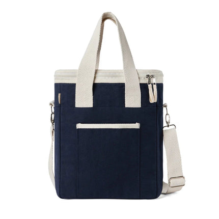 Volonn Recycled Canvas Cooler Tote Bag Atelier Collection Premium Craftsmanship And Insulation - hospitality
