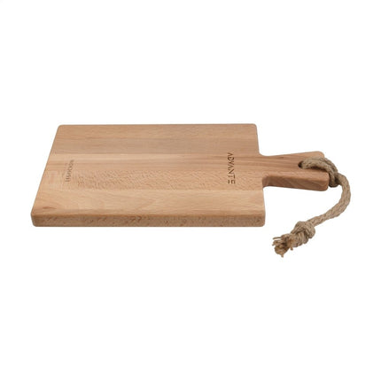 W Decorative Serving Board 34.5 x 18.5 x 1.9 cm Pack of 25 European Beech Wood FSC Certified Jute Hanging Cord - hospitality