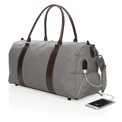 Weekend bag with USB A output - hospitality