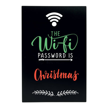 WIFI Chalkboard pack of 6 - hospitality