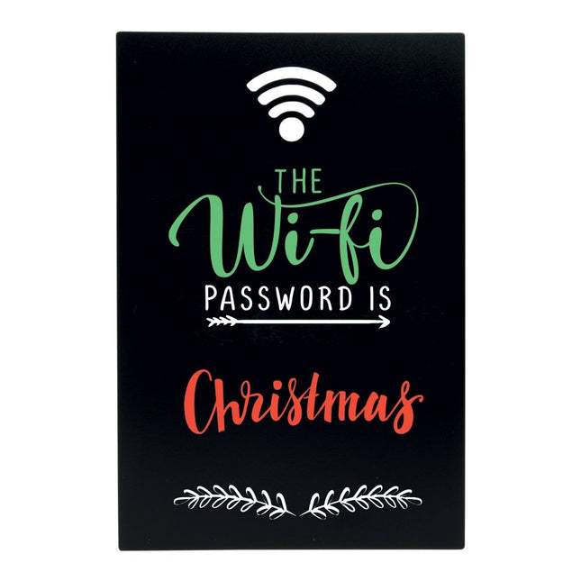 WIFI Chalkboard pack of 6 - hospitality