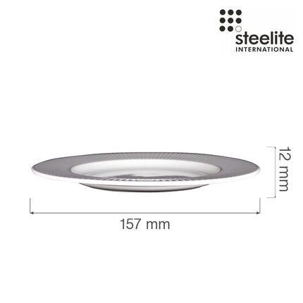 Willow Mid Rim Plate 157 mm - hospitality