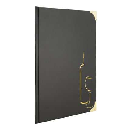 Wine Menu holder 8 x A4 pack of 10 - hospitality