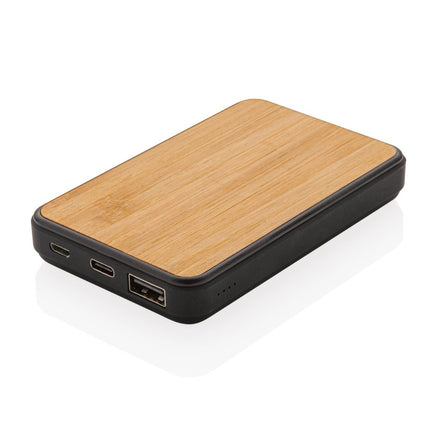 Wooden bamboo powerbank pack of 25 - hospitality